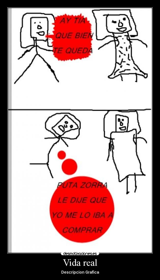 Vida real - Descripcion Grafica