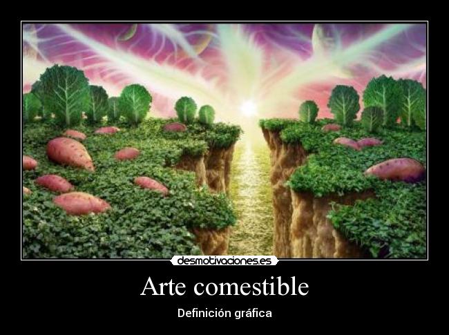 Arte comestible -
