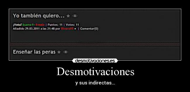 Desmotivaciones -