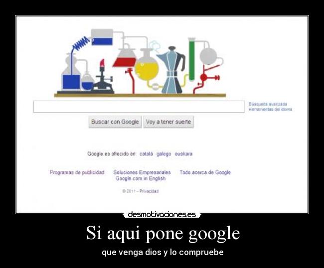 Si aqui pone google - 