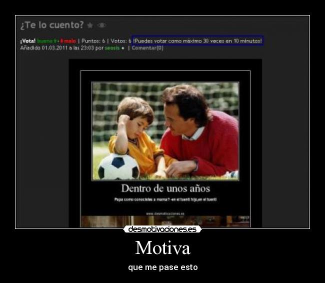 Motiva - que me pase esto