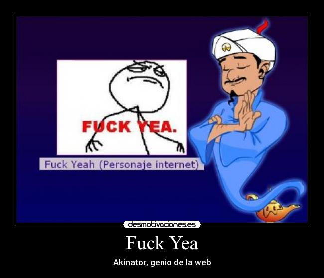 Fuck Yea - Akinator, genio de la web
