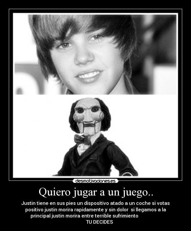 Quiero jugar a un juego.. - 