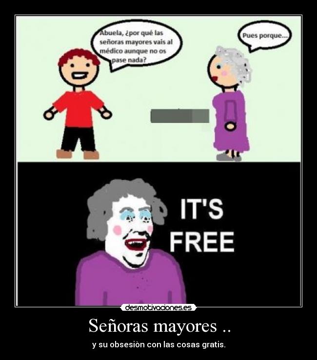 Señoras mayores .. - 