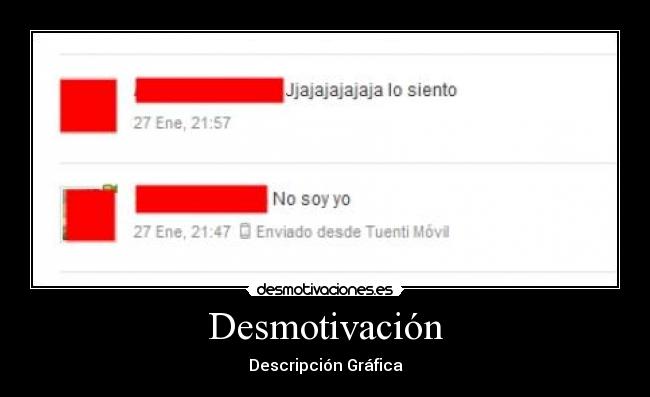 Desmotivación - Descripción Gráfica