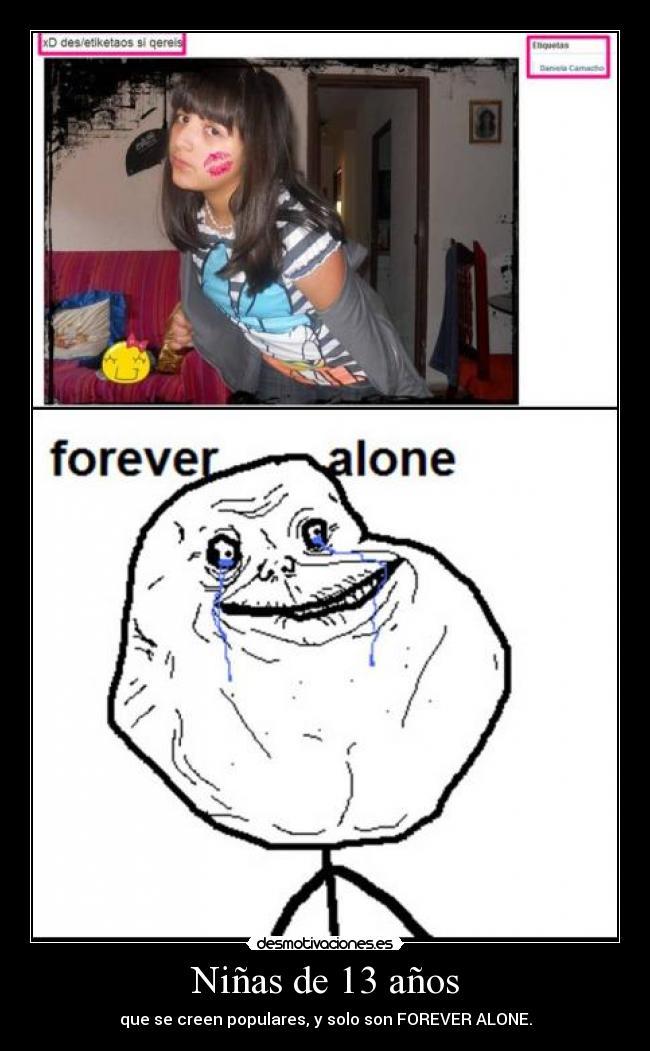 Niñas de 13 años -