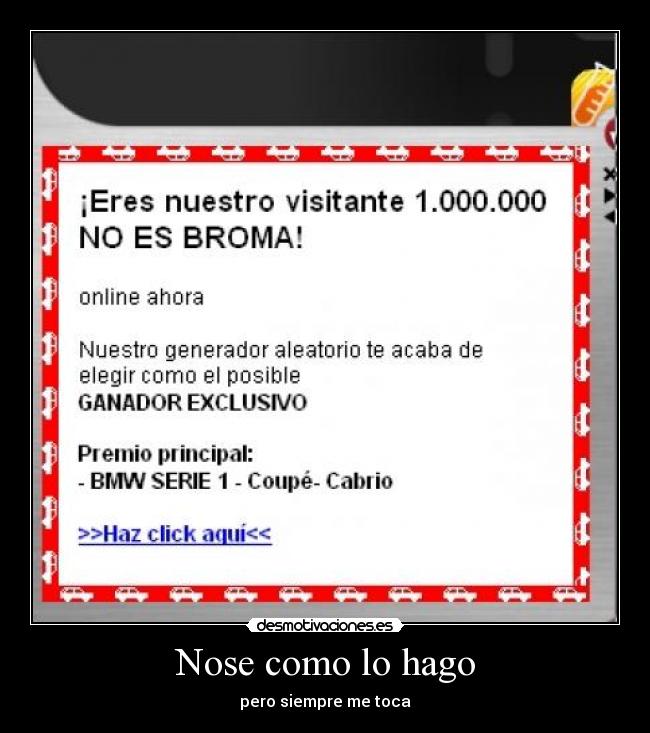 Nose como lo hago - 