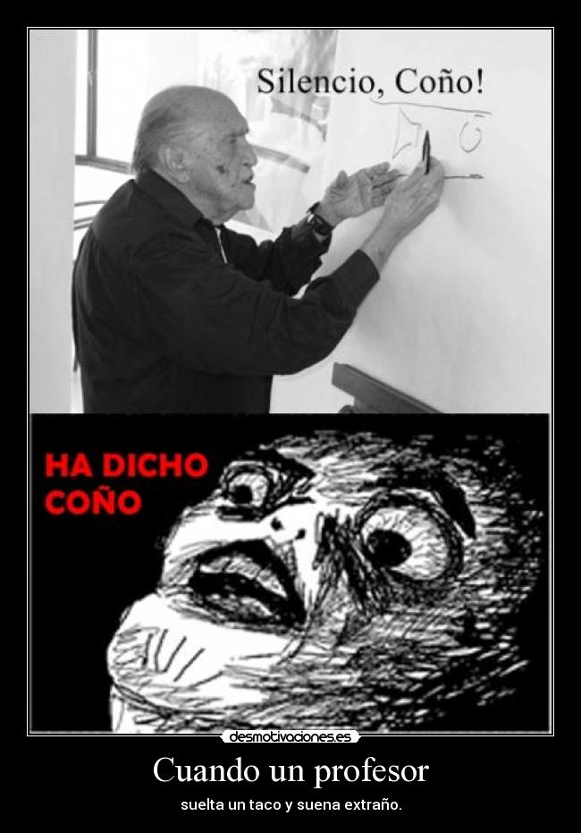 Cuando un profesor - 