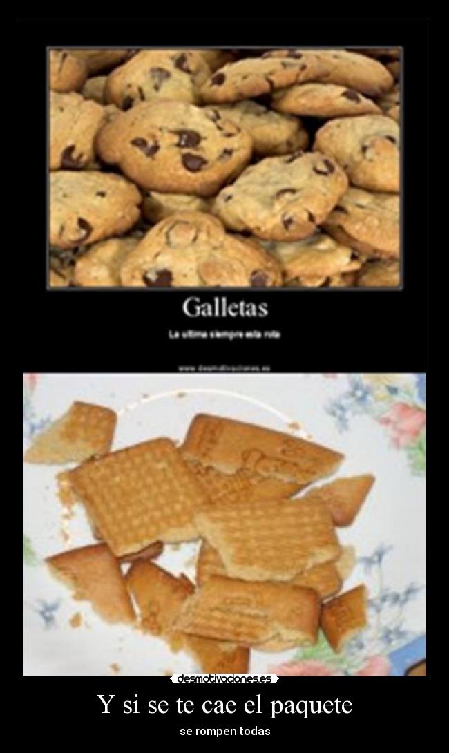 Y si se te cae el paquete - 