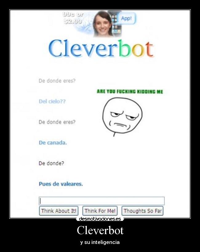 Cleverbot - y su inteligencia