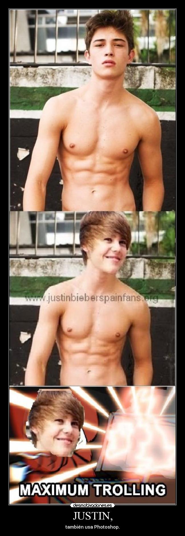 JUSTIN, - también usa Photoshop.