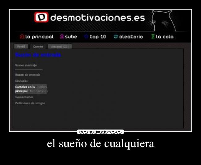 el sueño de cualquiera -