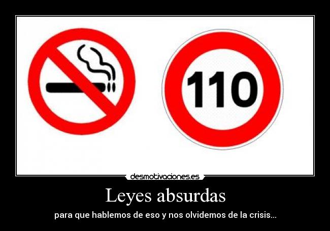 Leyes absurdas -
