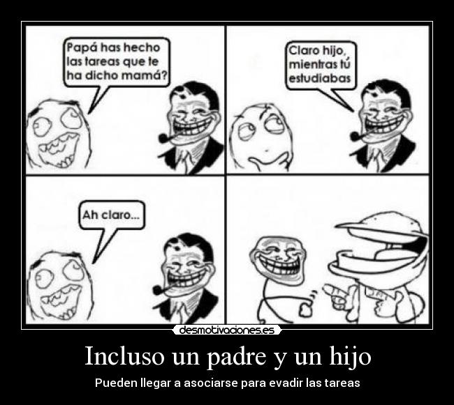 Incluso un padre y un hijo - 