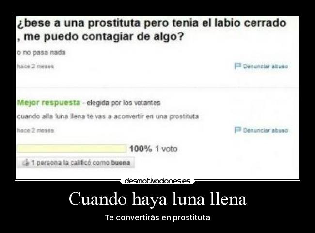 Cuando haya luna llena - 