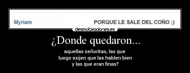 ¿Donde quedaron... - 