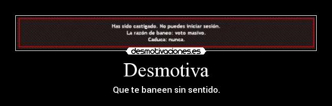 Desmotiva -