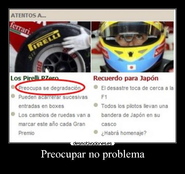 carteles marca f1 indio desmotivaciones
