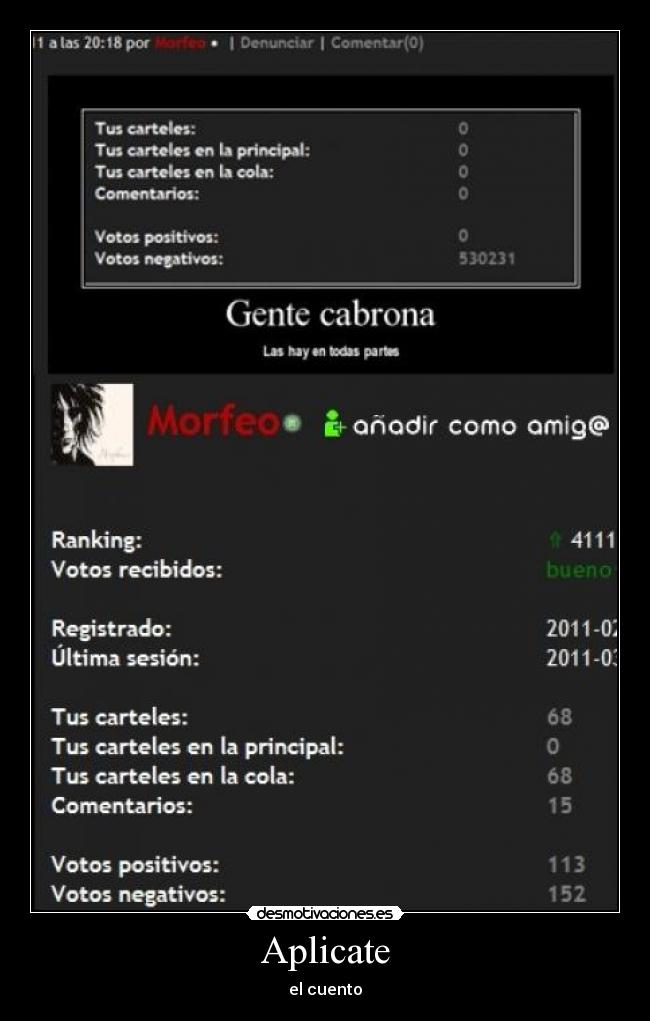 Aplicate - el cuento