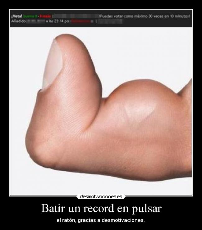 Batir un record en pulsar -