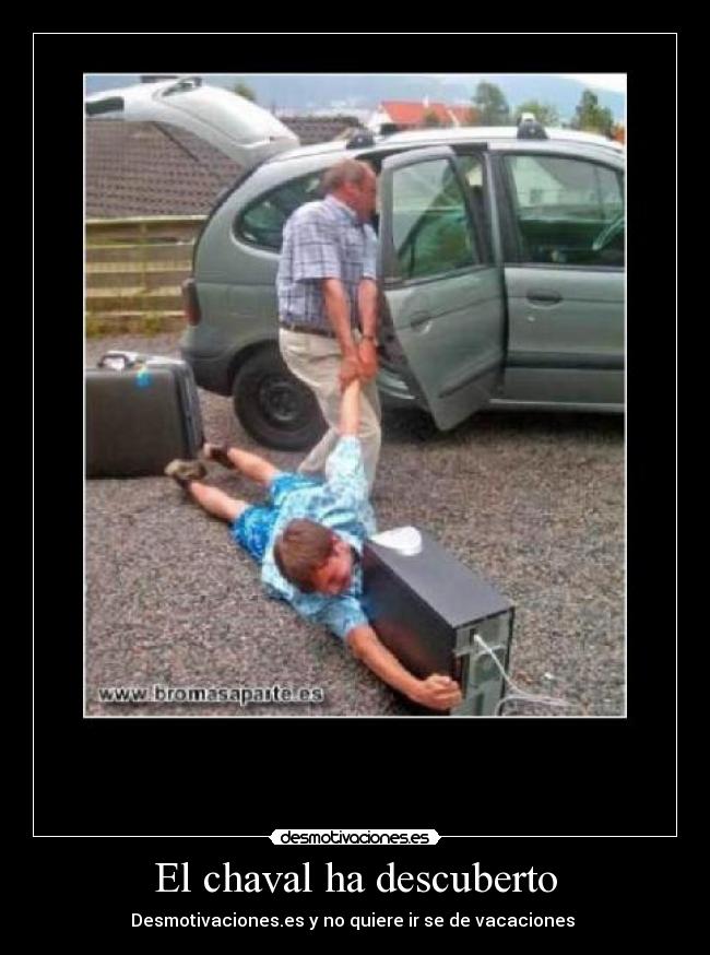 El chaval ha descuberto -