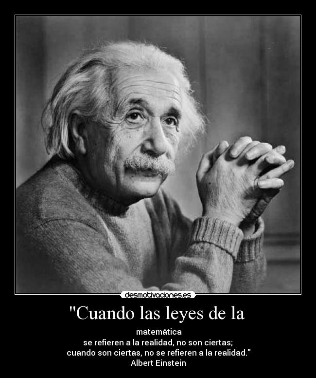 Cuando las leyes de la  - 