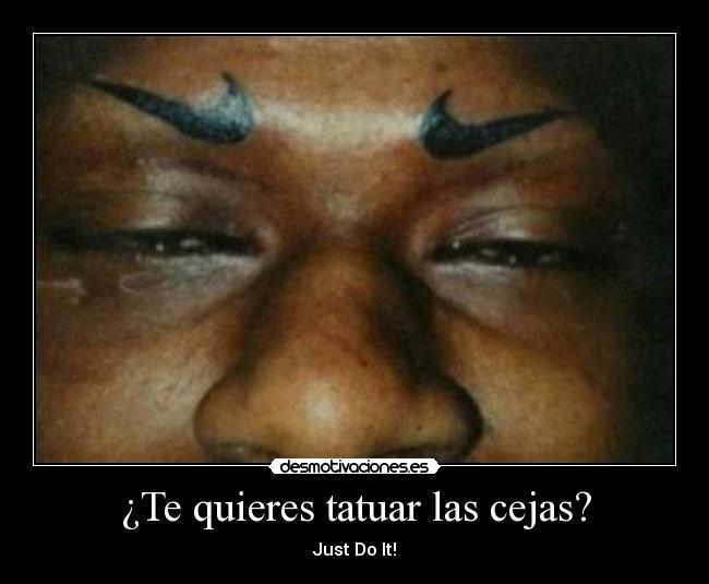 ¿Te quieres tatuar las cejas? - 