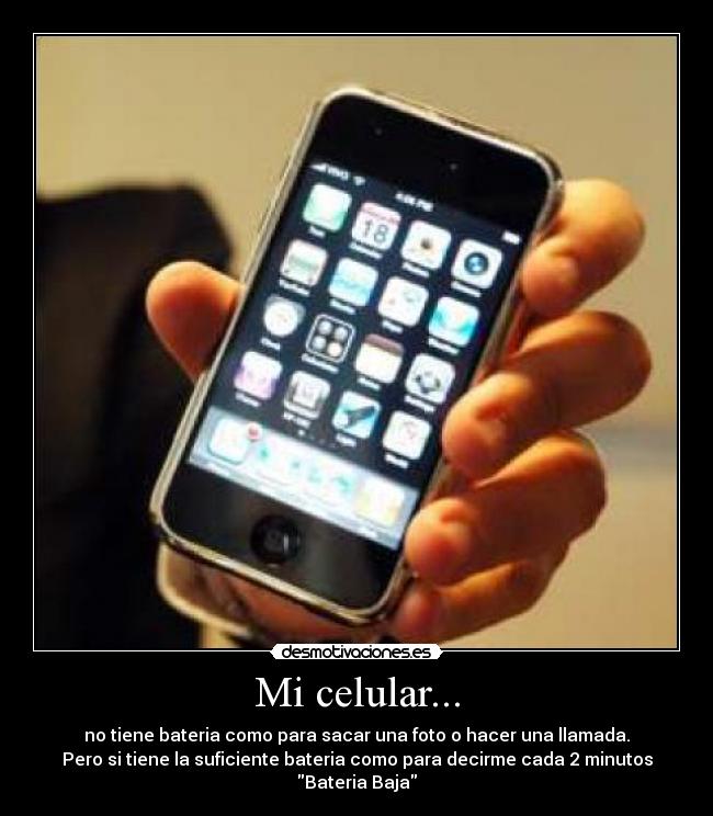 Mi celular... - 