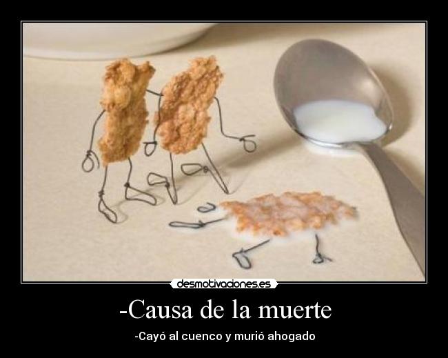 -Causa de la muerte - 