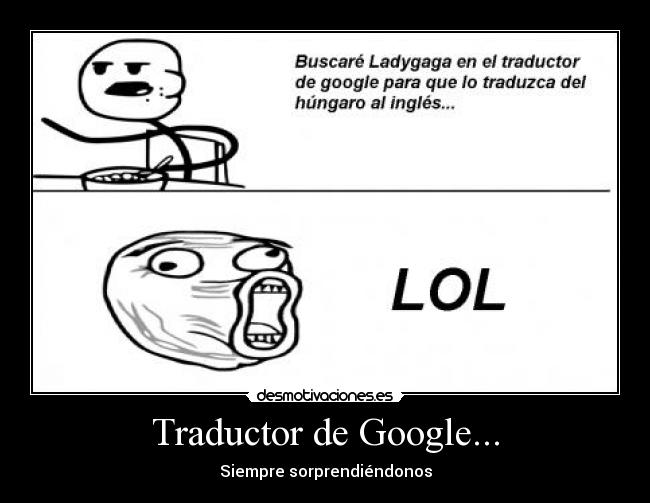 Traductor de Google... - 