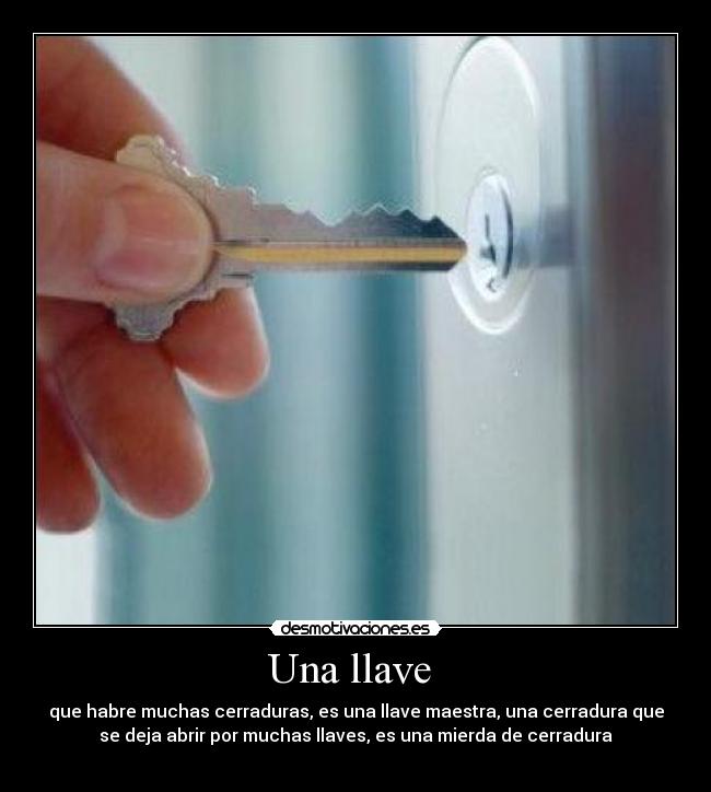 Una llave  - 