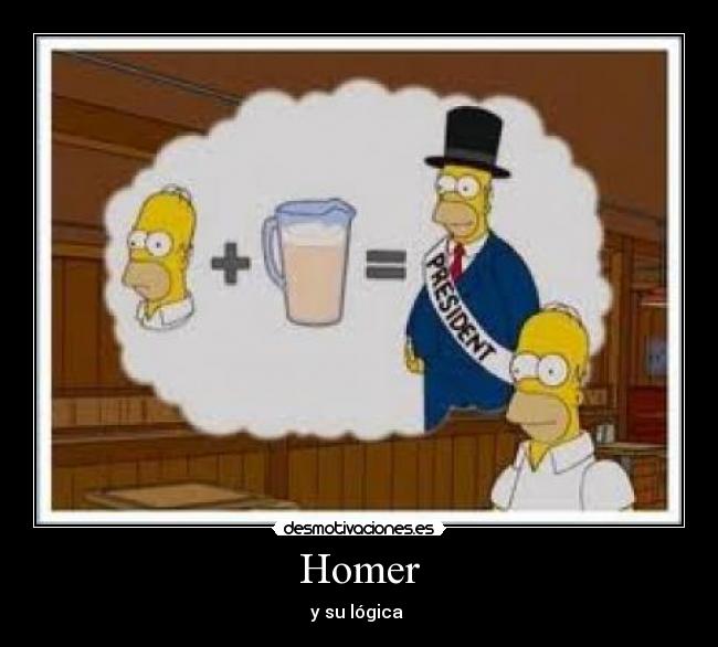 Homer - y su lógica 