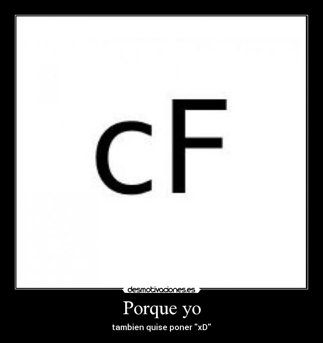 Porque yo -