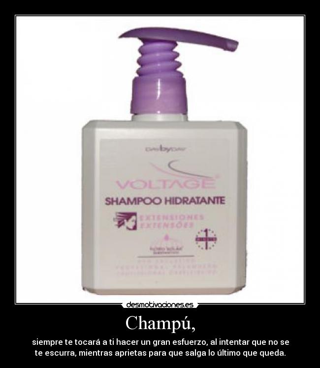 Champú, -
