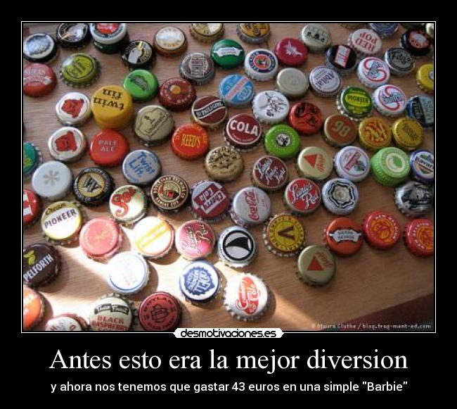 Antes esto era la mejor diversion -