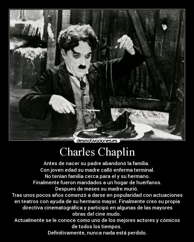 Charles Chaplin -