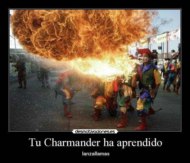 Tu Charmander ha aprendido - 