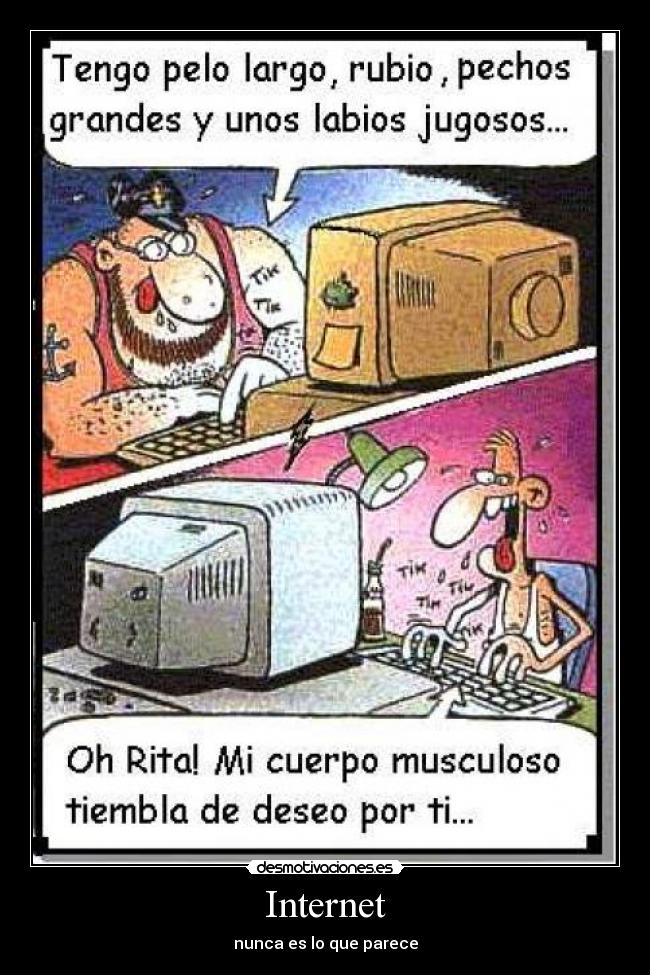 Internet - nunca es lo que parece