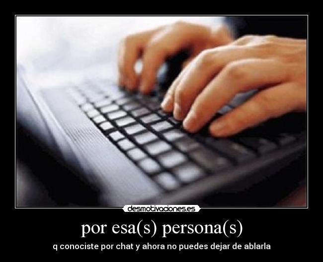 por esa(s) persona(s) - 