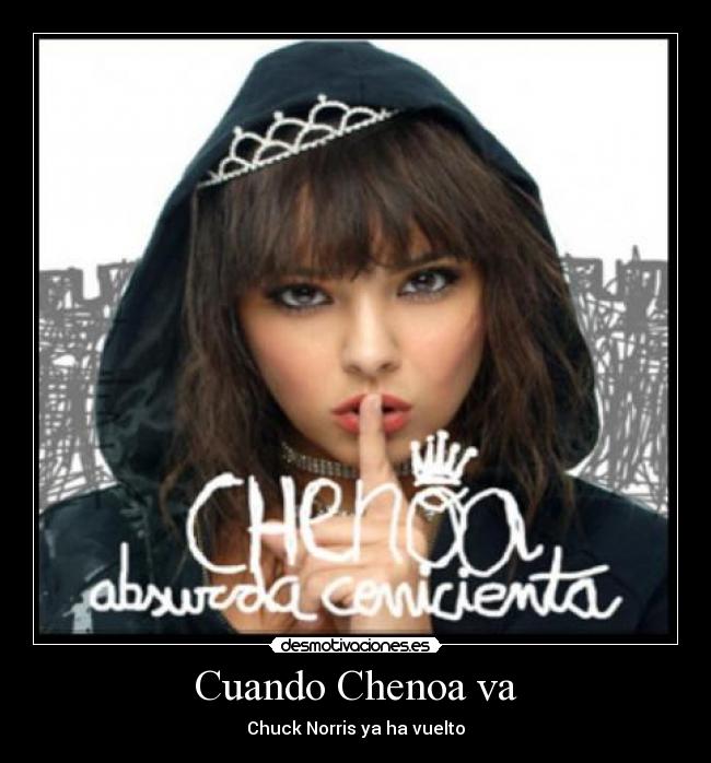carteles chenoa desmotivaciones