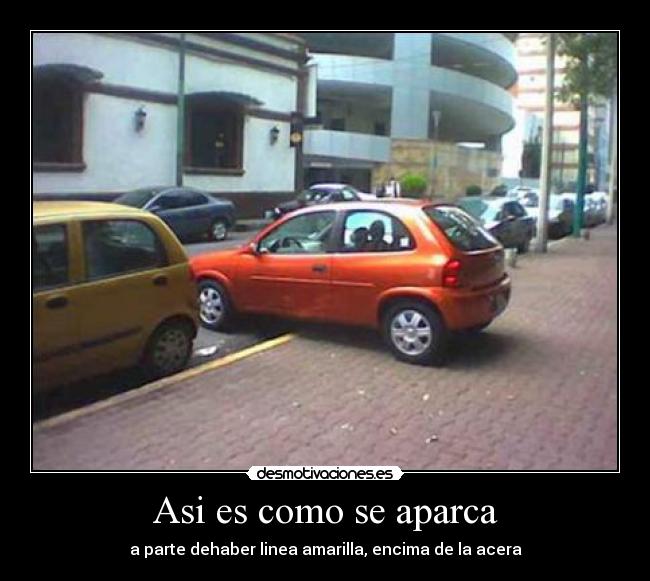 carteles aparcar desmotivaciones