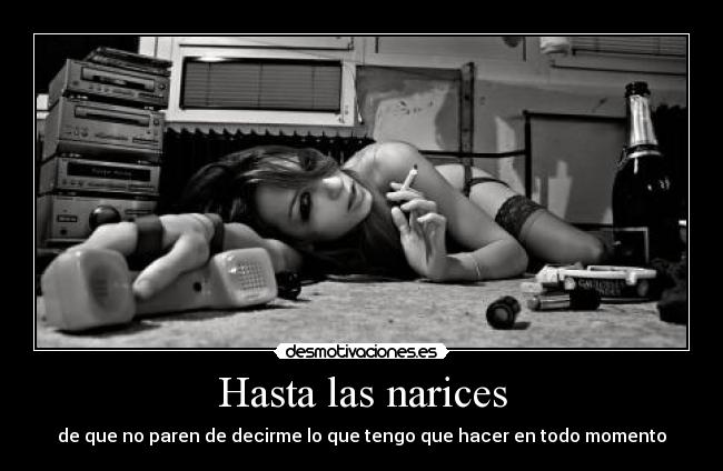 Hasta las narices - 