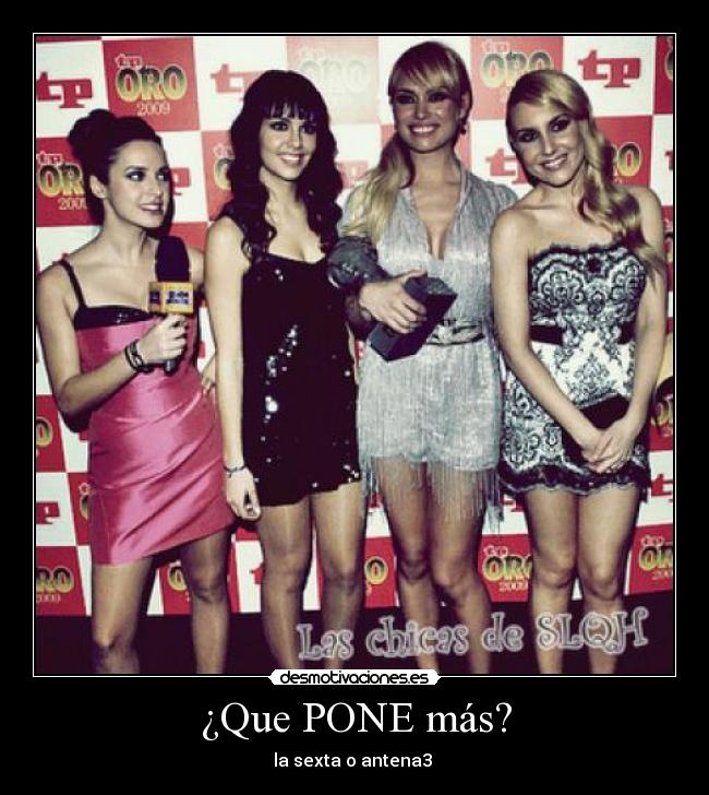 ¿Que PONE más? - 