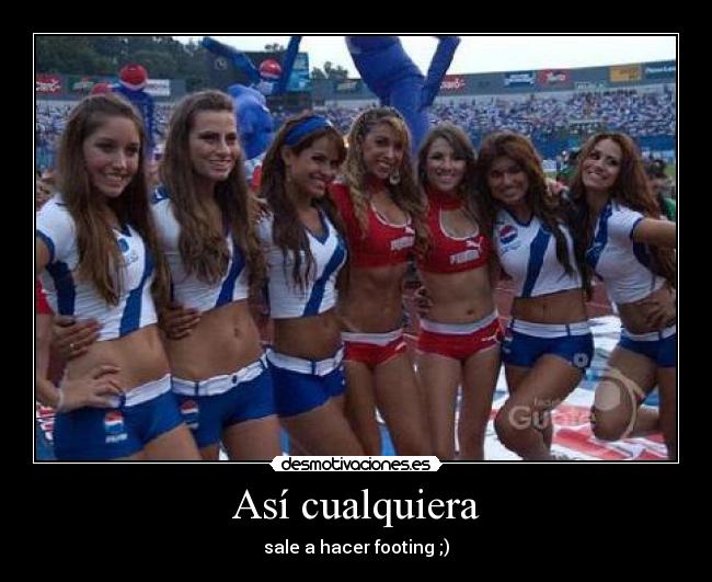 Así cualquiera - sale a hacer footing ;)