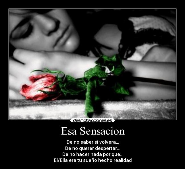 Esa Sensacion - 