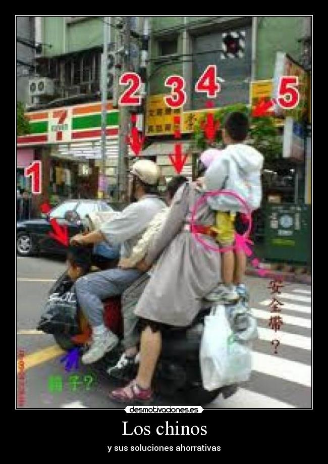 Los chinos - y sus soluciones ahorrativas