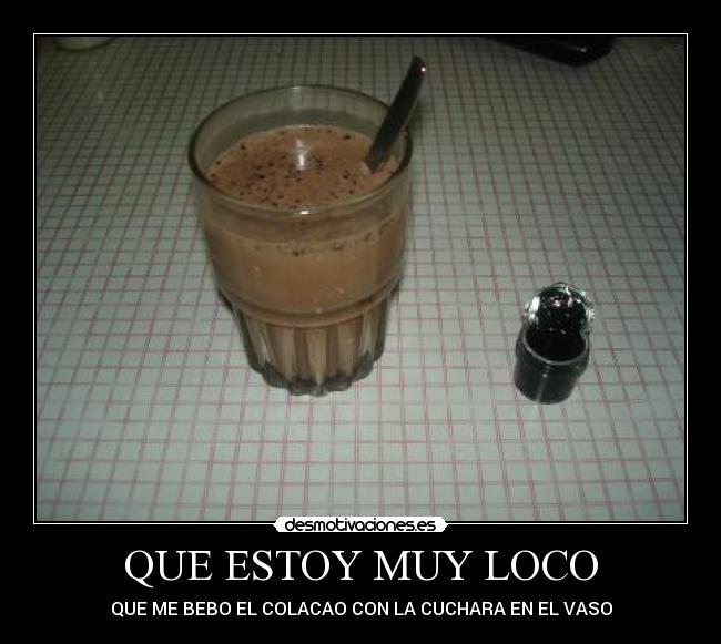 QUE ESTOY MUY LOCO -