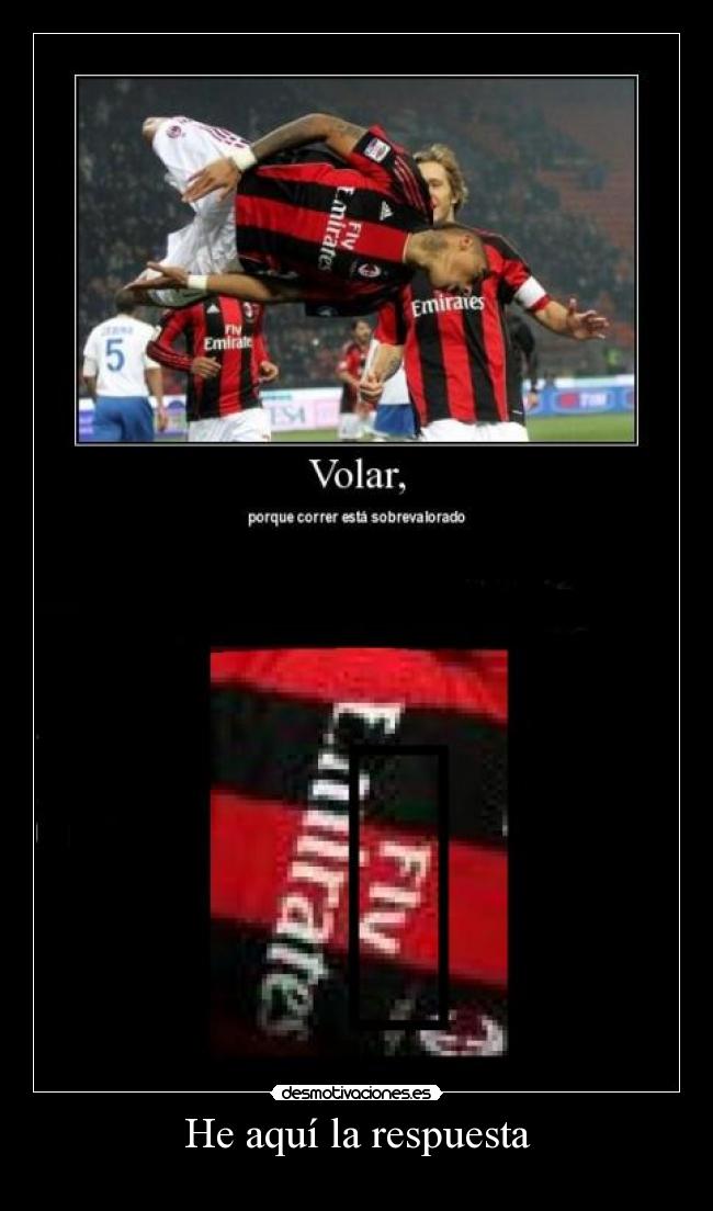 He aquí la respuesta -