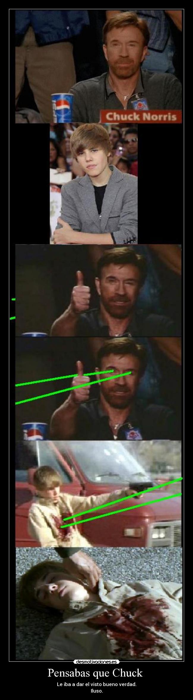 Pensabas que Chuck -