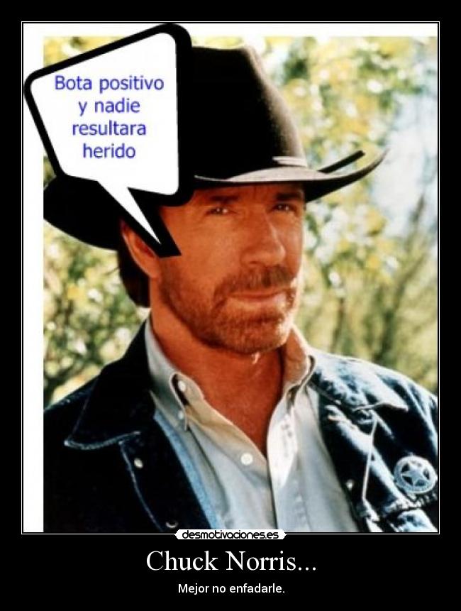 Chuck Norris... -